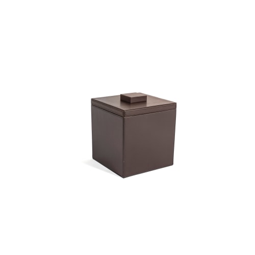 London Square Ice Bucket Lid, 3.5 Quart, Brown